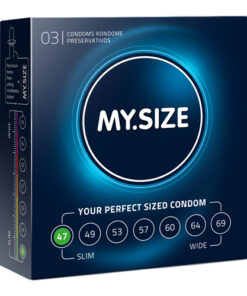 Afbeelding van MY.SIZE Pro 47 mm Condooms - 3 stuks - ToyToyToys.nl