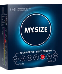Afbeelding van MY.SIZE Pro 60 mm Condooms - 3 stuks - ToyToyToys.nl