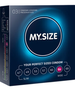 Afbeelding van MY.SIZE Pro 64 mm Condooms - 3 stuks - ToyToyToys.nl