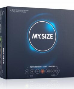 Afbeelding van MY.SIZE Pro 57 mm Condooms - 36 stuks - ToyToyToys.nl