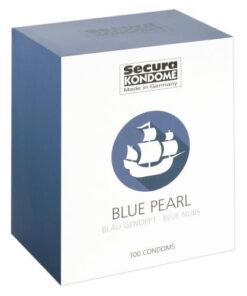 Afbeelding van Secura Blue Pearl Condooms - 100 stuks - ToyToyToys.nl