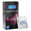 Afbeelding van Durex Orgasm Intense Condooms - 10 Stuks - ToyToyToys.nl