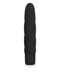 Afbeelding van Zwarte siliconen vibrator - ToyToyToys.nl